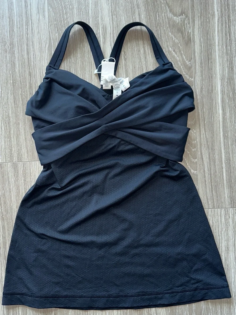lululemon athletica Black Strappy Sports Top